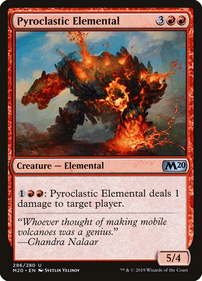 Pyroclastic Elemental [Core Set 2020] | Deep Dive Games St. Marys