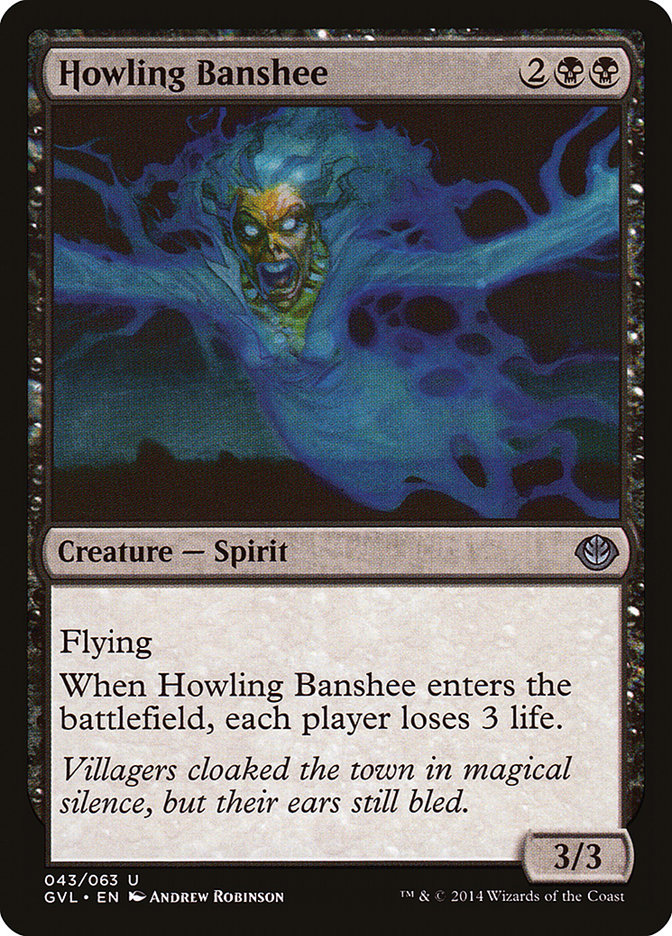 Howling Banshee (Garruk vs. Liliana) [Duel Decks Anthology] | Deep Dive Games St. Marys