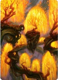 Grove of the Burnwillows Art Card [Zendikar Rising Art Series] | Deep Dive Games St. Marys