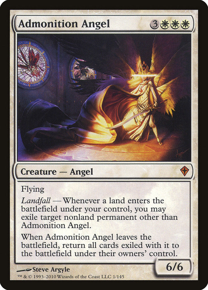 Admonition Angel [Worldwake] | Deep Dive Games St. Marys