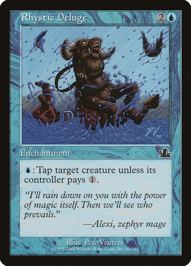 Rhystic Deluge [Prophecy] | Deep Dive Games St. Marys