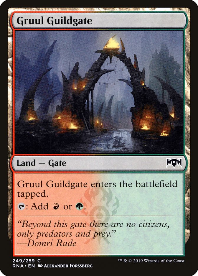 Gruul Guildgate (249/259) [Ravnica Allegiance] | Deep Dive Games St. Marys