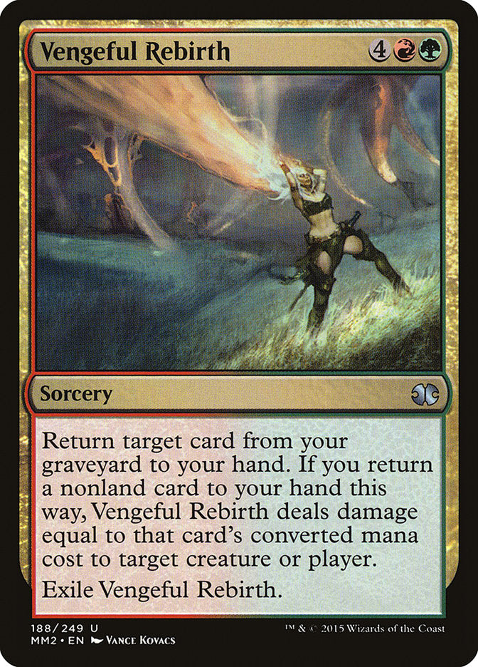 Vengeful Rebirth [Modern Masters 2015] | Deep Dive Games St. Marys