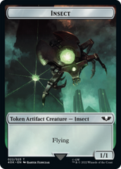 Necron Warrior // Insect Double-Sided Token [Warhammer 40,000 Tokens] | Deep Dive Games St. Marys