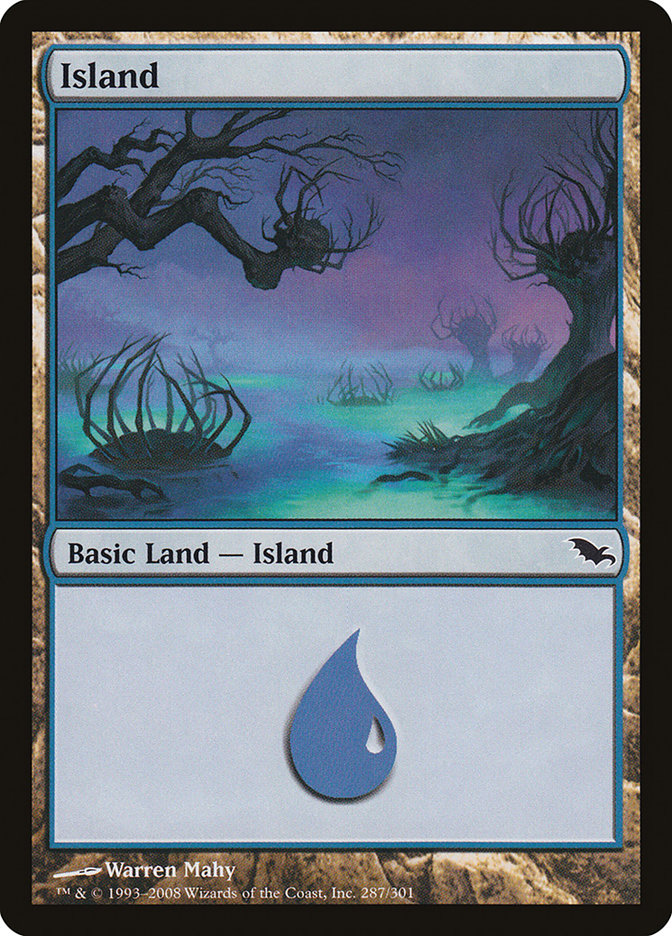 Island (287) [Shadowmoor] | Deep Dive Games St. Marys