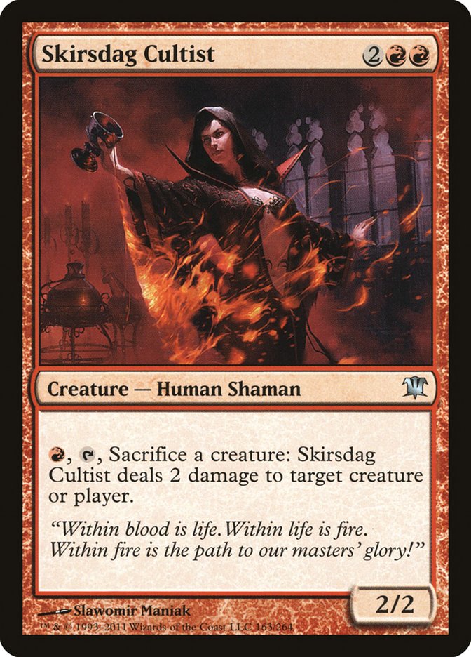 Skirsdag Cultist [Innistrad] | Deep Dive Games St. Marys