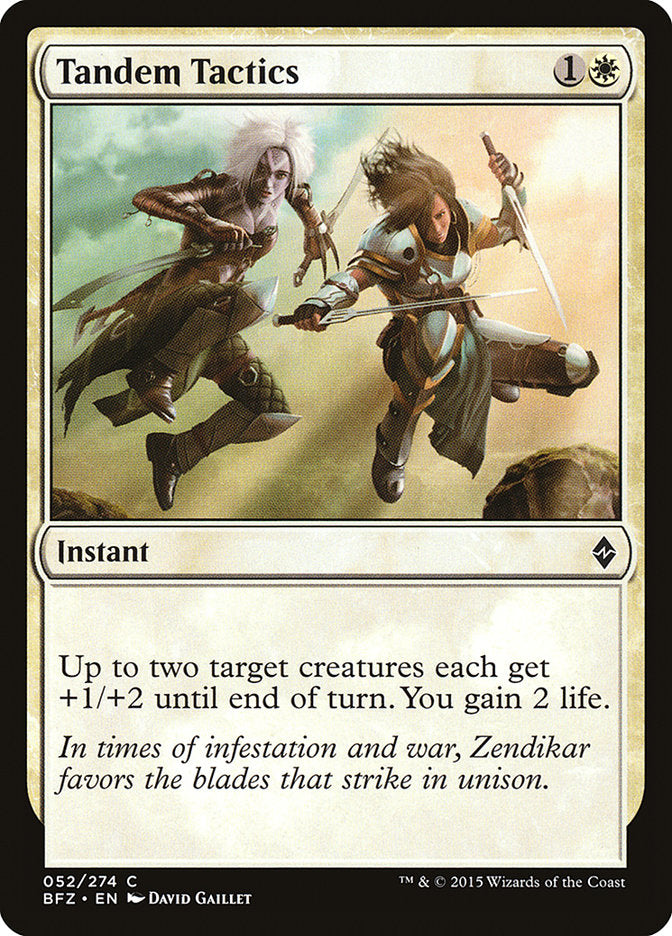 Tandem Tactics [Battle for Zendikar] | Deep Dive Games St. Marys