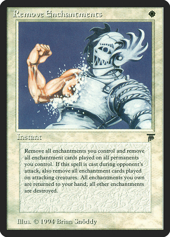 Remove Enchantments [Legends] | Deep Dive Games St. Marys
