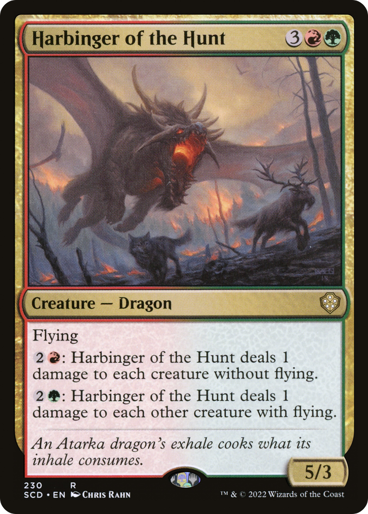 Harbinger of the Hunt [Starter Commander Decks] | Deep Dive Games St. Marys