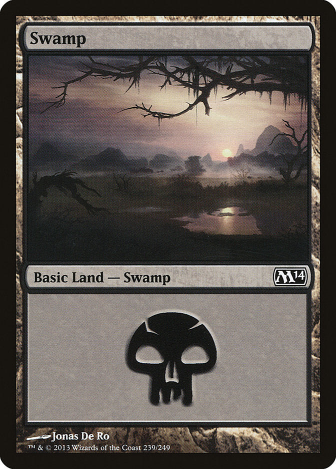 Swamp (239) [Magic 2014] | Deep Dive Games St. Marys