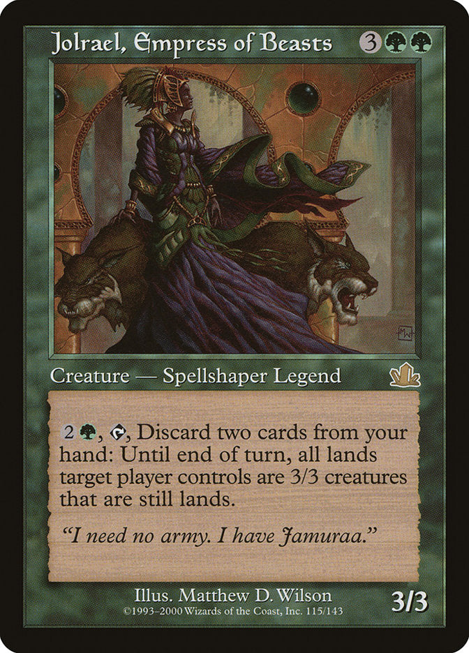 Jolrael, Empress of Beasts [Prophecy] | Deep Dive Games St. Marys