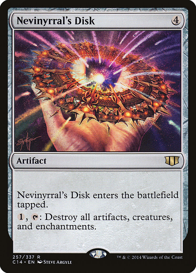 Nevinyrral's Disk [Commander 2014] | Deep Dive Games St. Marys