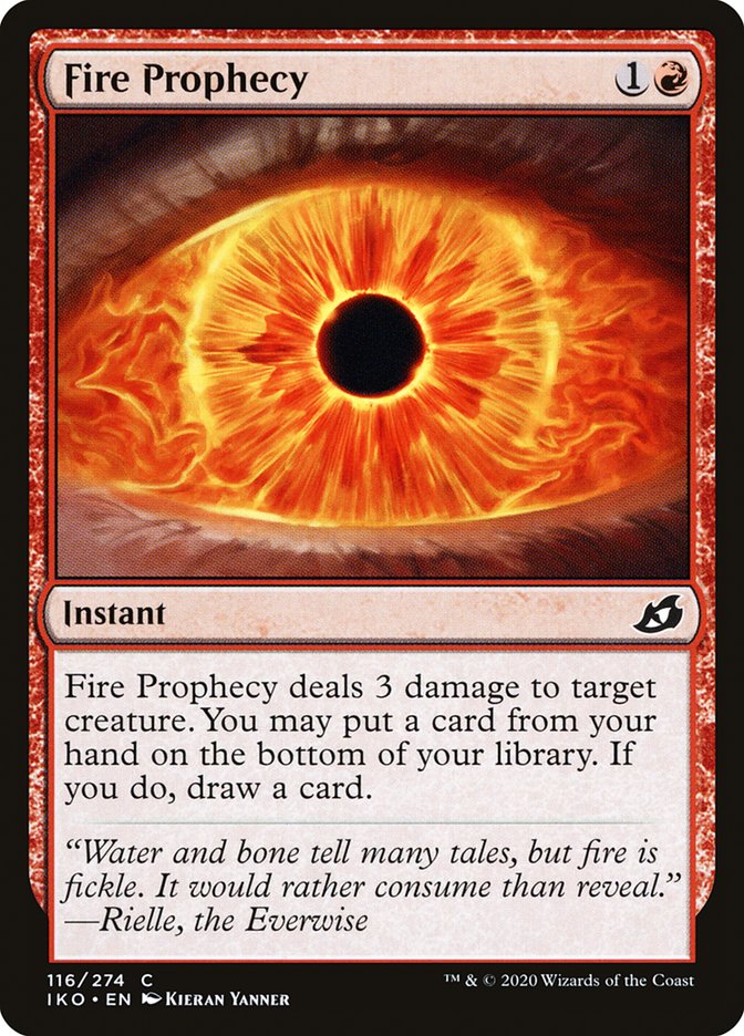 Fire Prophecy [Ikoria: Lair of Behemoths] | Deep Dive Games St. Marys