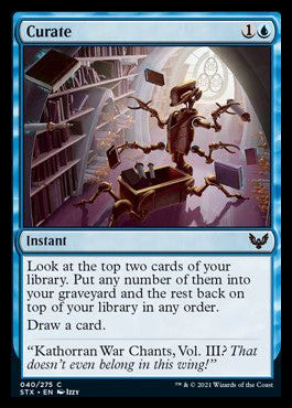 Curate [Strixhaven: School of Mages] | Deep Dive Games St. Marys