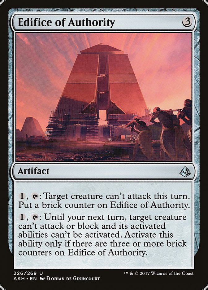 Edifice of Authority [Amonkhet] | Deep Dive Games St. Marys