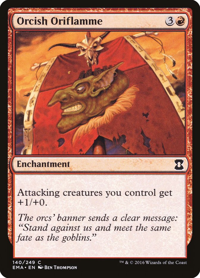 Orcish Oriflamme [Eternal Masters] | Deep Dive Games St. Marys