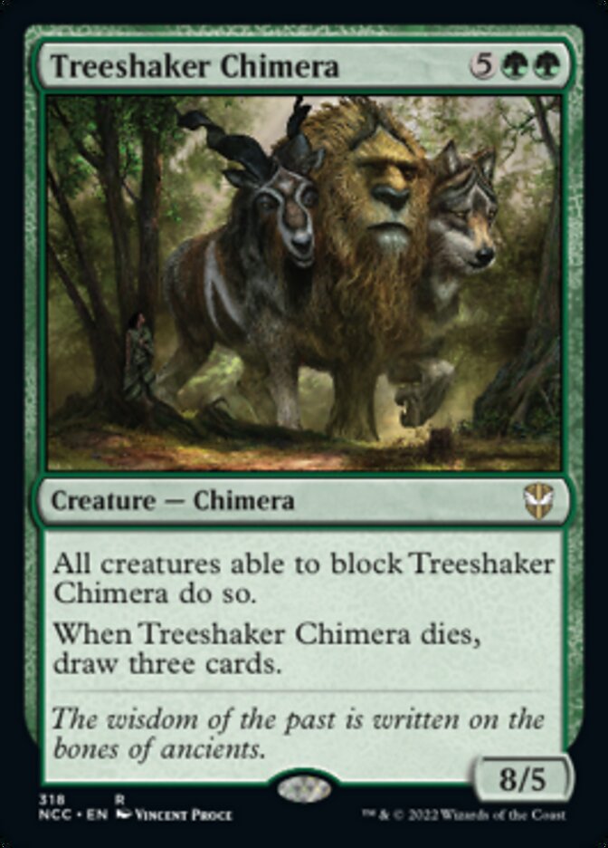 Treeshaker Chimera [Streets of New Capenna Commander] | Deep Dive Games St. Marys