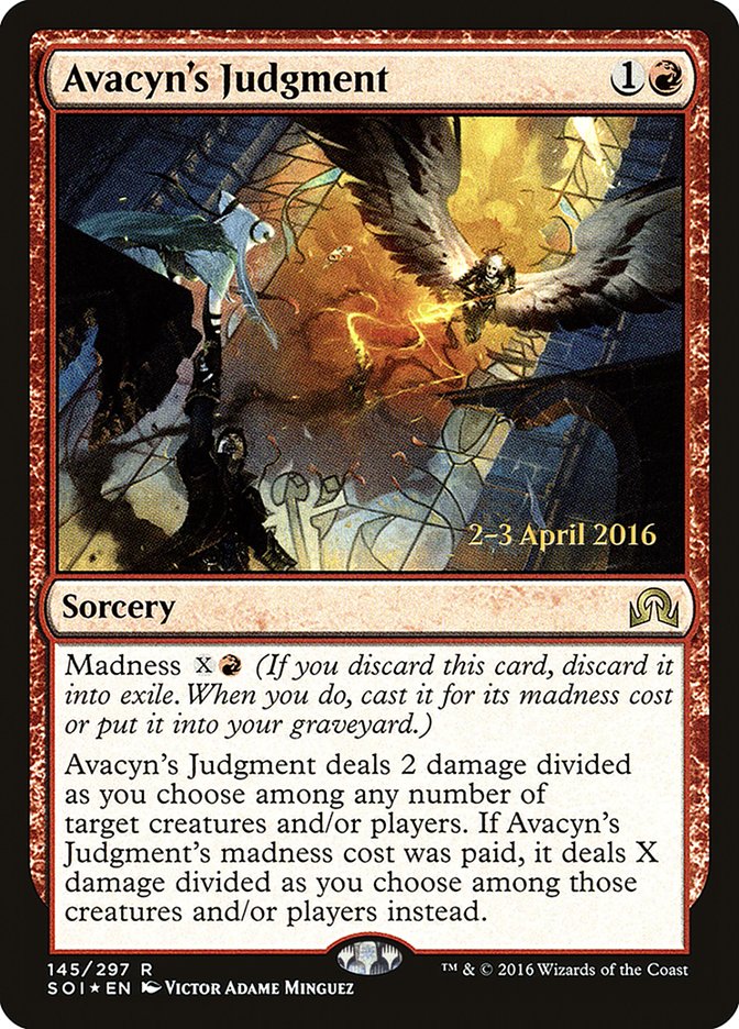 Avacyn's Judgment [Shadows over Innistrad Prerelease Promos] | Deep Dive Games St. Marys