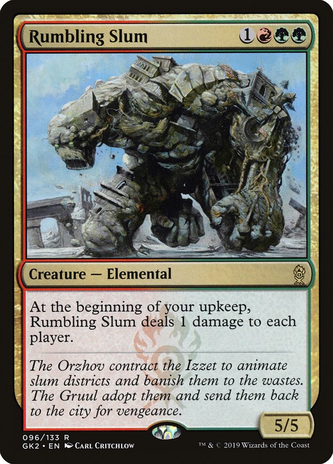 Rumbling Slum [Ravnica Allegiance Guild Kit] | Deep Dive Games St. Marys