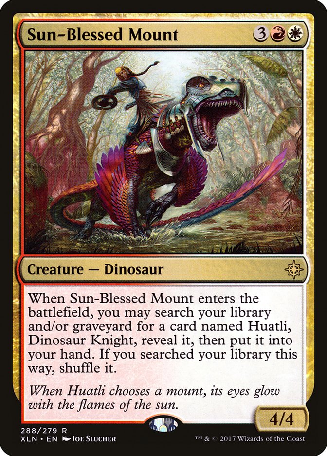 Sun-Blessed Mount [Ixalan] | Deep Dive Games St. Marys