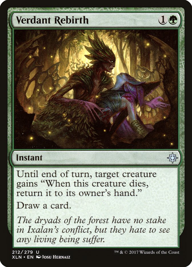Verdant Rebirth [Ixalan] | Deep Dive Games St. Marys