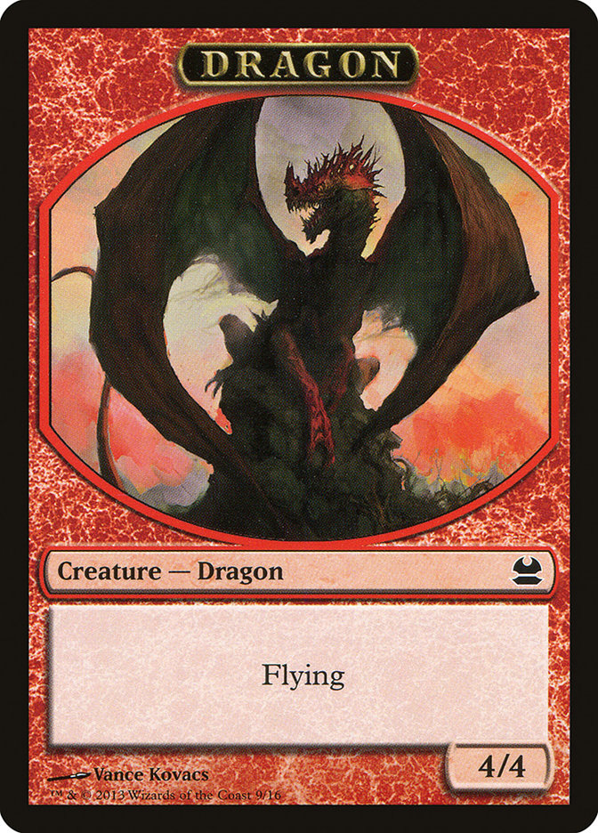 Dragon Token [Modern Masters Tokens] | Deep Dive Games St. Marys