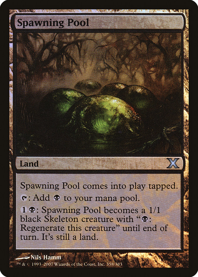 Spawning Pool (Premium Foil) [Tenth Edition] | Deep Dive Games St. Marys