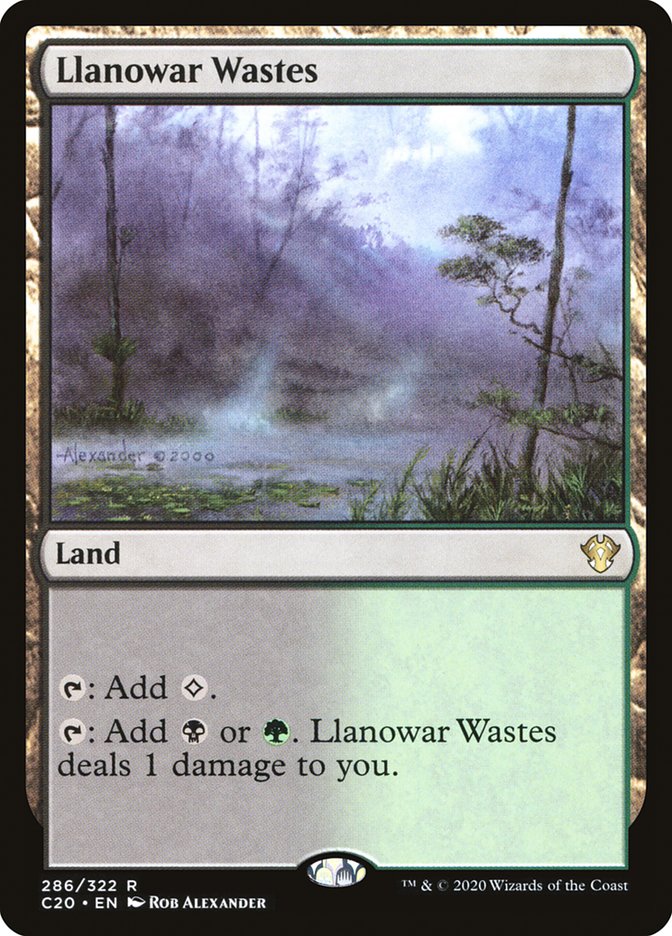 Llanowar Wastes [Commander 2020] | Deep Dive Games St. Marys