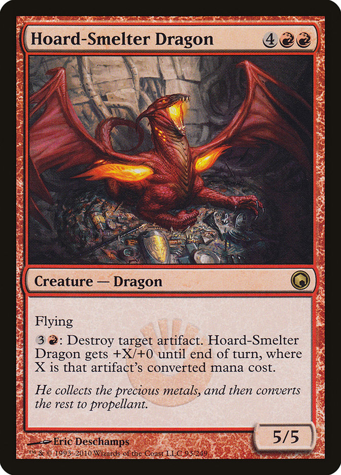 Hoard-Smelter Dragon [Scars of Mirrodin] | Deep Dive Games St. Marys