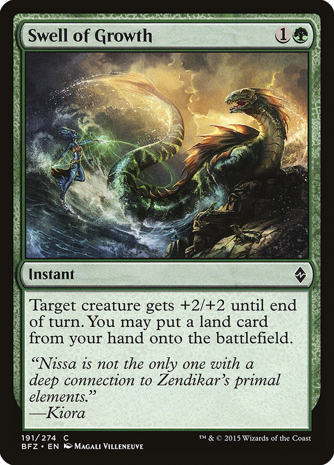 Swell of Growth [Battle for Zendikar] | Deep Dive Games St. Marys