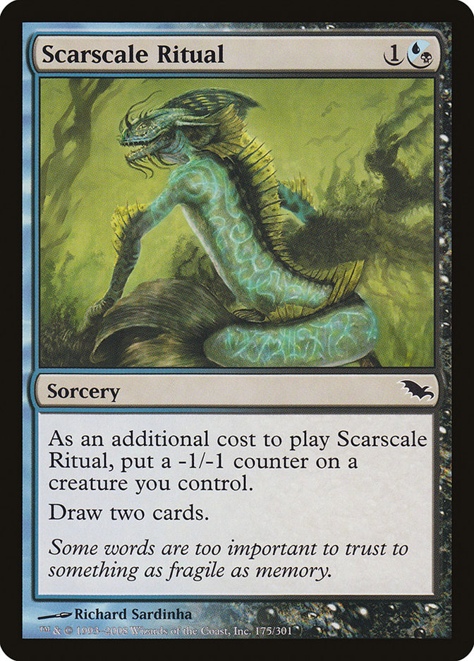 Scarscale Ritual [Shadowmoor] | Deep Dive Games St. Marys