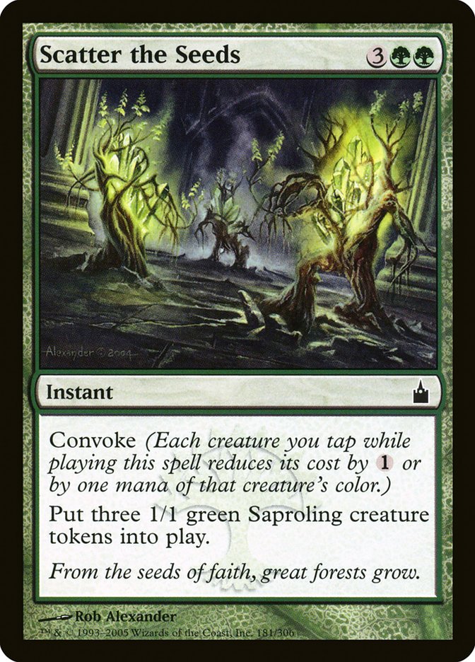 Scatter the Seeds [Ravnica: City of Guilds] | Deep Dive Games St. Marys