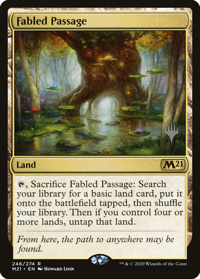 Fabled Passage (Promo Pack) [Core Set 2021 Promos] | Deep Dive Games St. Marys