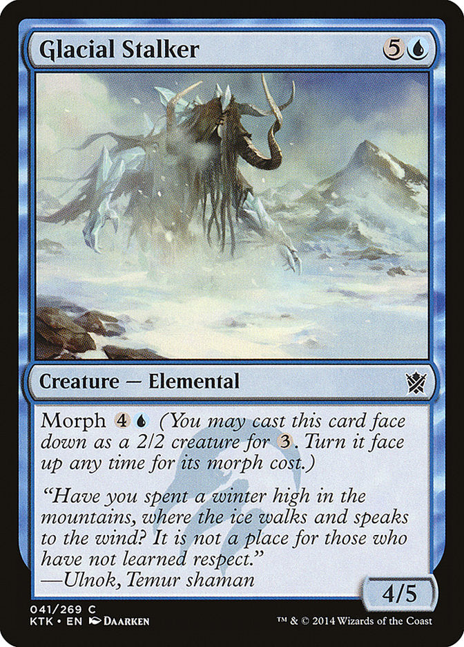 Glacial Stalker [Khans of Tarkir] | Deep Dive Games St. Marys