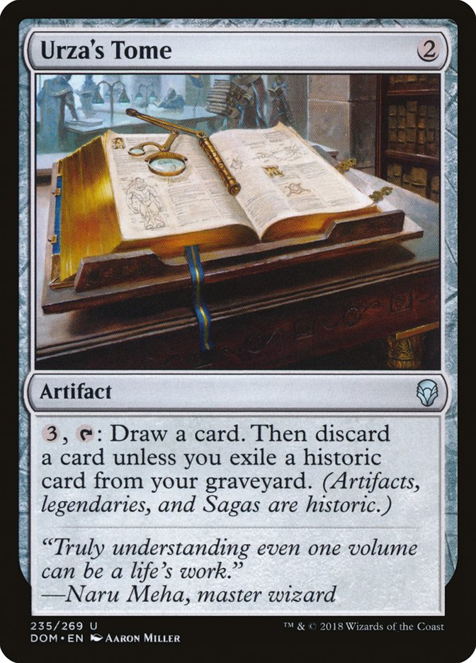 Urza's Tome [Dominaria] | Deep Dive Games St. Marys