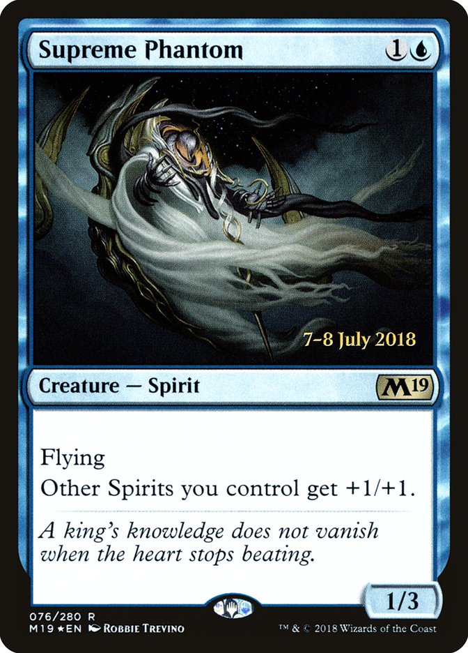 Supreme Phantom [Core Set 2019 Prerelease Promos] | Deep Dive Games St. Marys