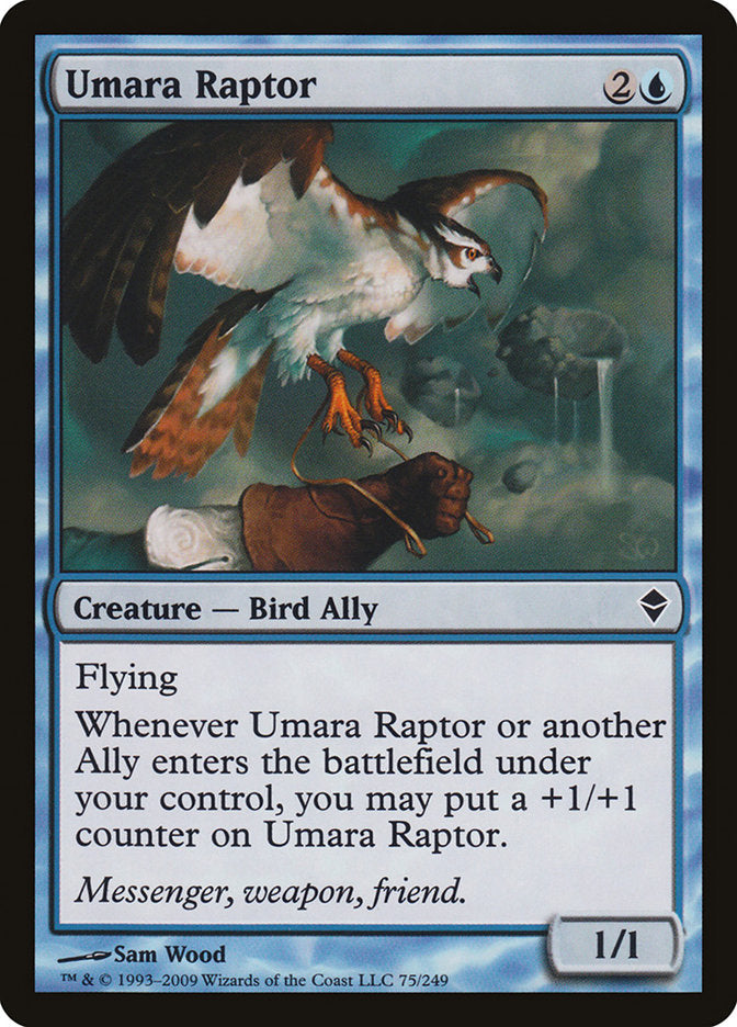 Umara Raptor [Zendikar] | Deep Dive Games St. Marys