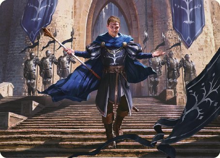Faramir, Steward of Gondor Art Card [The Lord of the Rings: Tales of Middle-earth Art Series] | Deep Dive Games St. Marys