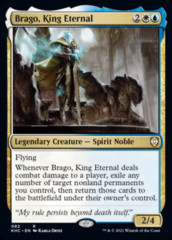 Brago, King Eternal [Kaldheim Commander] | Deep Dive Games St. Marys