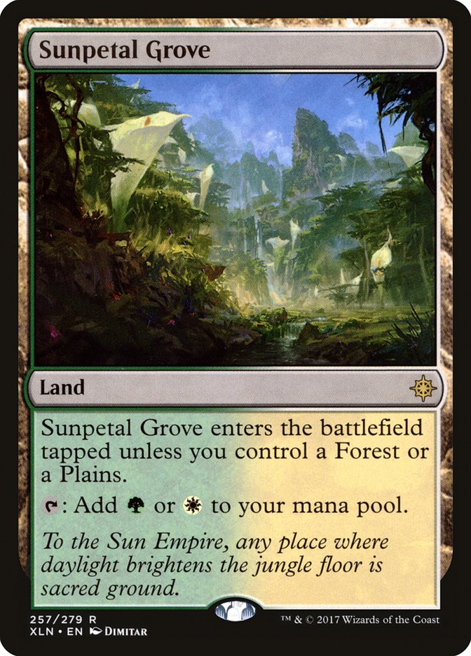 Sunpetal Grove [Ixalan] | Deep Dive Games St. Marys