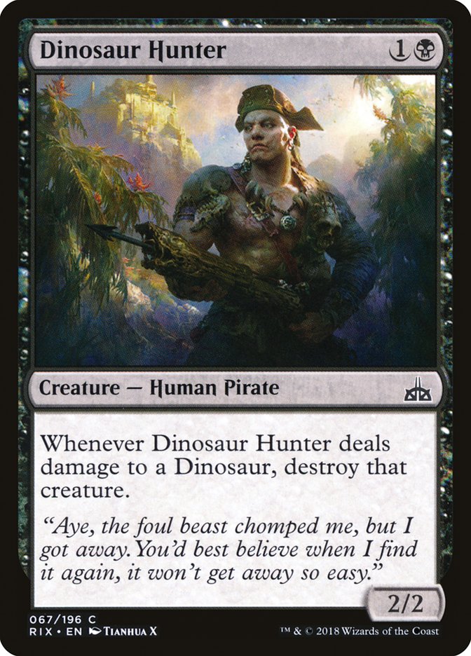 Dinosaur Hunter [Rivals of Ixalan] | Deep Dive Games St. Marys