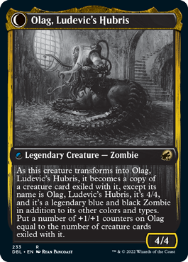 Ludevic, Necrogenius // Olag, Ludevic's Hubris [Innistrad: Double Feature] | Deep Dive Games St. Marys