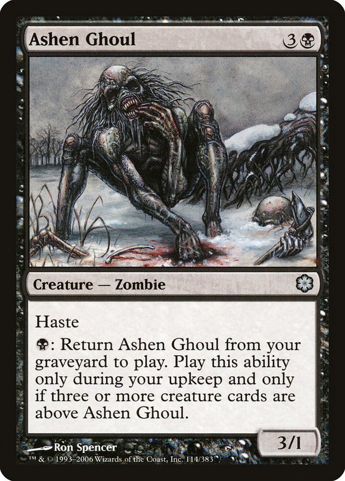 Ashen Ghoul [Coldsnap Theme Decks] | Deep Dive Games St. Marys