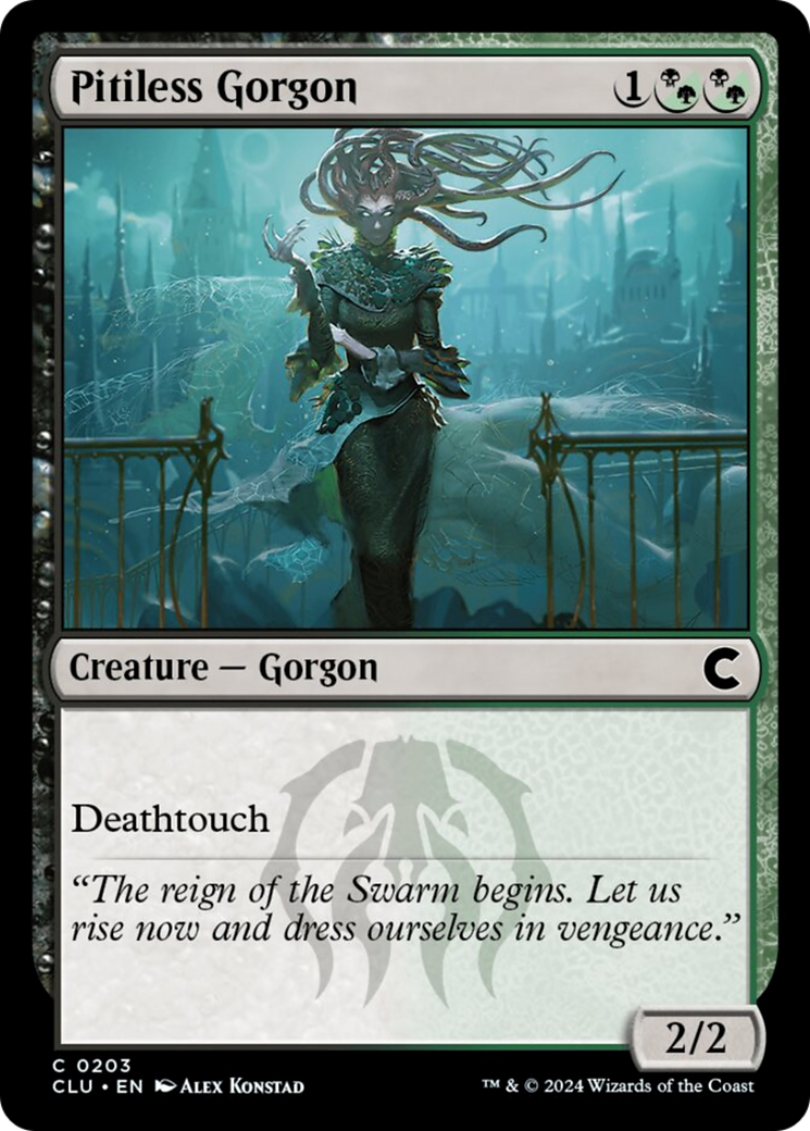 Pitiless Gorgon [Ravnica: Clue Edition] | Deep Dive Games St. Marys