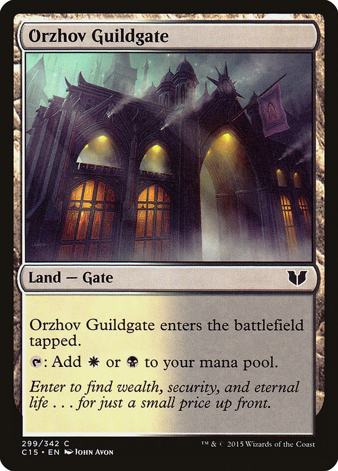 Orzhov Guildgate [Commander 2015] | Deep Dive Games St. Marys