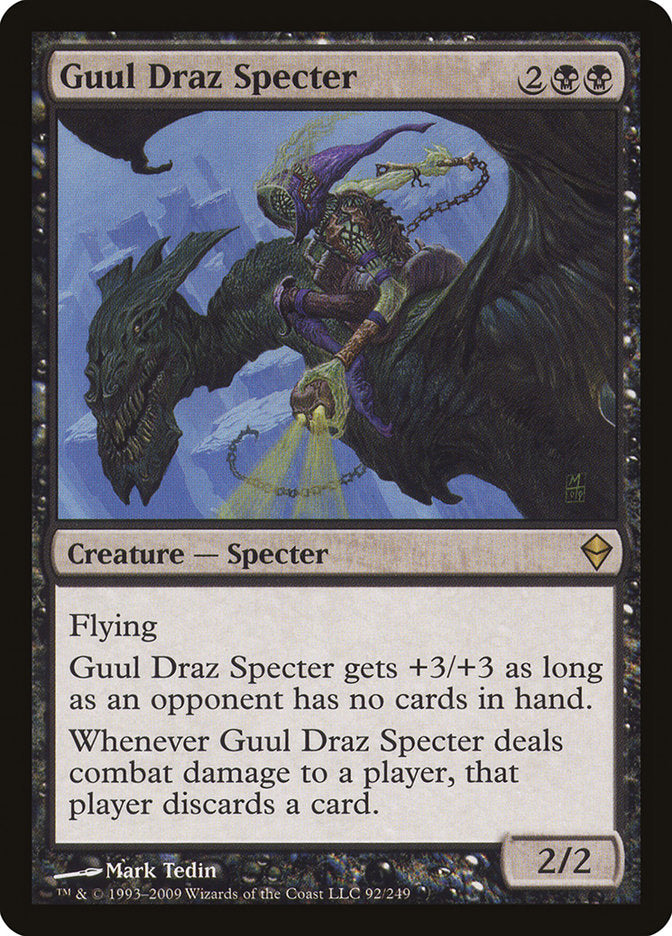 Guul Draz Specter [Zendikar] | Deep Dive Games St. Marys