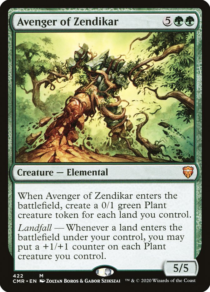 Avenger of Zendikar [Commander Legends] | Deep Dive Games St. Marys