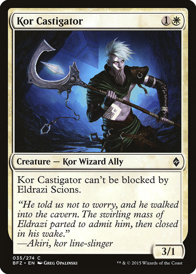 Kor Castigator [Battle for Zendikar] | Deep Dive Games St. Marys