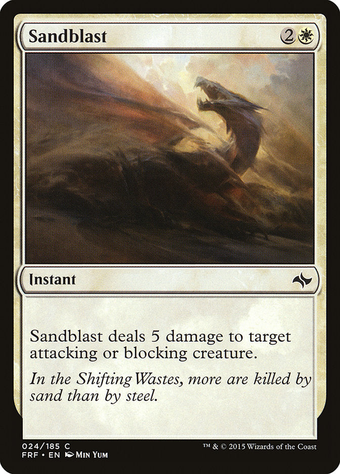 Sandblast [Fate Reforged] | Deep Dive Games St. Marys