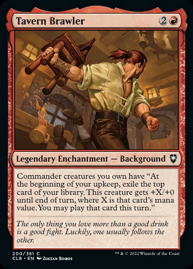 Tavern Brawler [Commander Legends: Battle for Baldur's Gate] | Deep Dive Games St. Marys